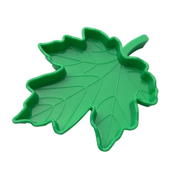 

10 Pcs Leaf Shape Turtle Reptile Water Bowl Tortoise Snake Food Feeding Bowl