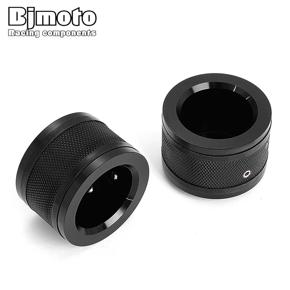

Chrome/Black Motorcycle Front Axle Cap CNC Rolling pattern Nut Cover for Harley Davidson Dyna Aftermarket Parts Used for Harley