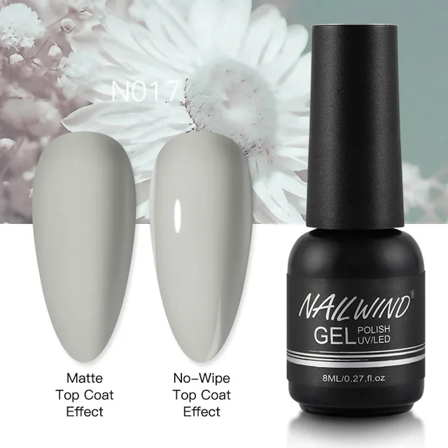Nailwind Gel Nail Polish 8ml Semi Permanent Varnish Nail Art All for Manicure Need UV LED lamp Base Top coat Nails Gel Polish RE11-N017