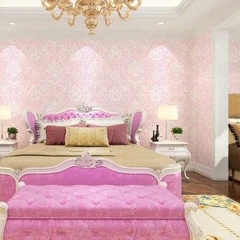 

3M Non-woven Wallpaper Self-Adhesive Simple Solid Color 3d Wallpaper Self-Adhesive European Refurbished Bedroom Living Room Wall