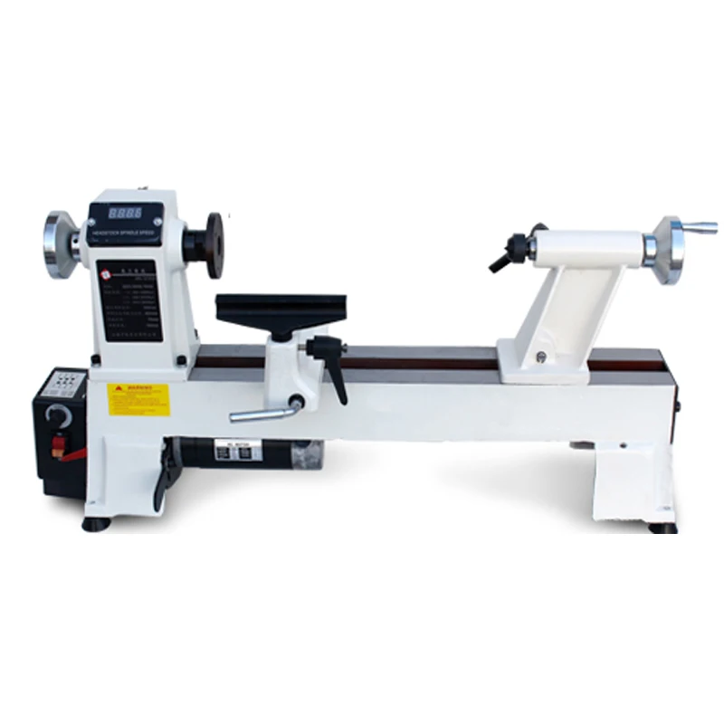 

Woodworking Lathe Wood Rotary Machine Homemade Small Household Woodworking Multifunctional Beads Processing Center Simple Lathe