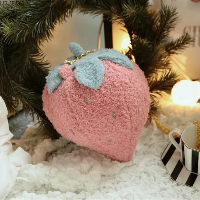 Плюшевые фрукты набивная кукла клубника ананас кактус мягкие растения 3D подушка