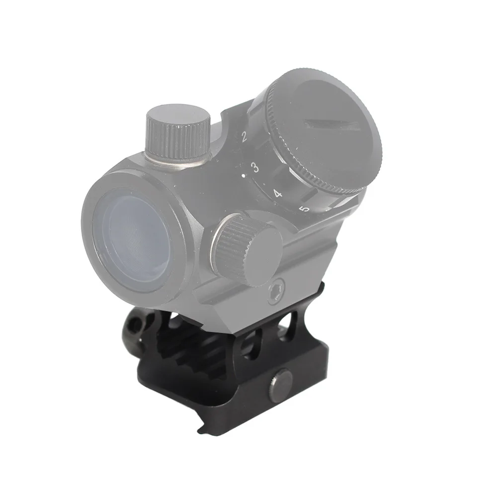 Тактическое крепление для прицела с верхними 4 слотами Пикатинни рейка Riser Mount Adapter для охоты страйкбол Red Dots Scope