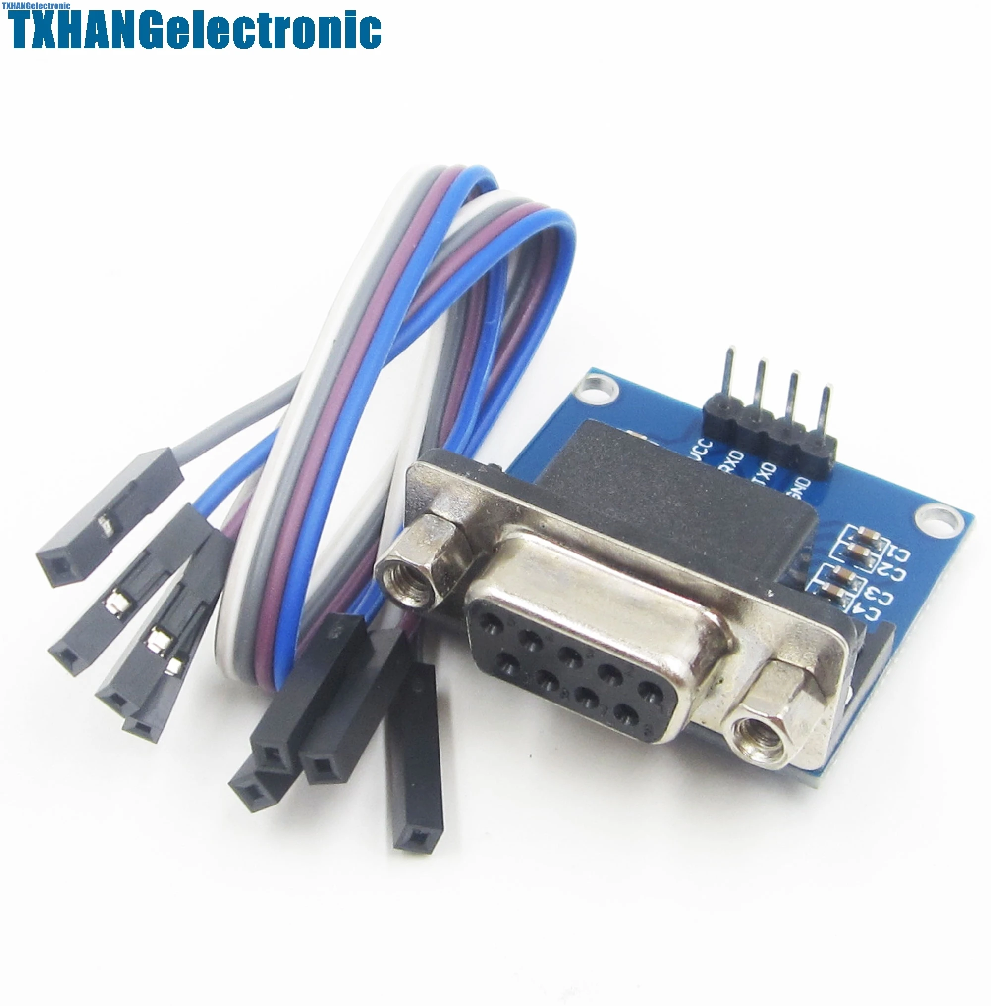 Интегральные схемы RS232 в TTL конвертер Модуль COM Серийный порт плата MAX3232 MAX232CSE |