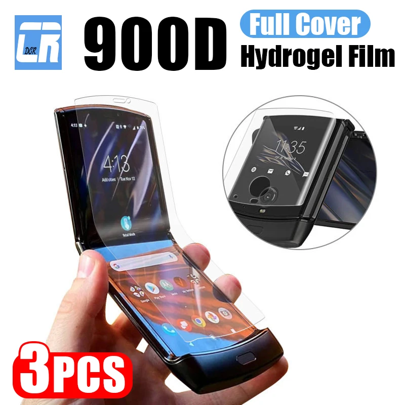 Гидрогелевая пленка для Motorola Razr 5G 2019 Moto E G8 G9 G10 Power G100 G50 G30 G20 G Stylus Edge S мягкая 3 шт. |