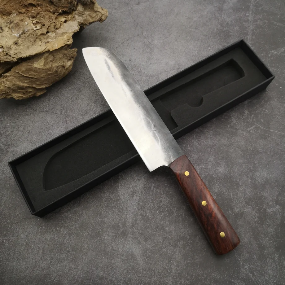 MOLANG ножи кованые Хромовая сталь нож шеф-повара домашний кухонный нож, нож для фруктов из одной стали