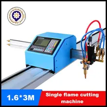Équipement Portable de découpe plasma CNC, système de contrôle de découpe CNC, petite plaque de métal en acier, course de traitement 1.6M x 3 M 6M