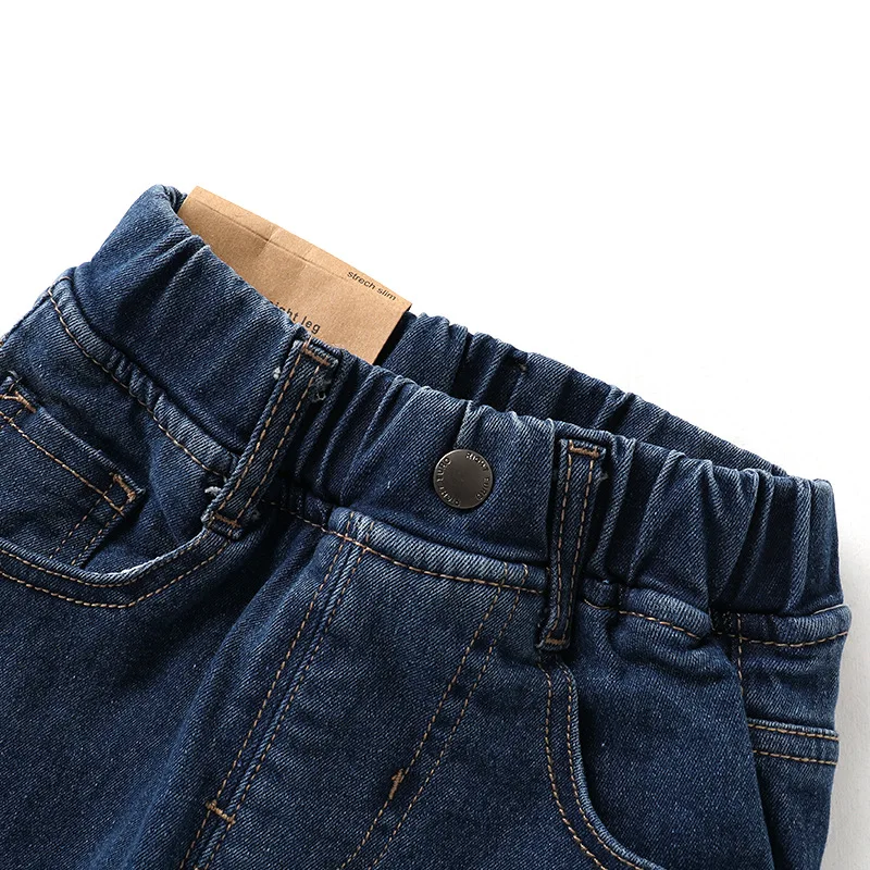 

BOY'S plus Velvet Jeans Long Pants Winter Childrenswear Children Baby
