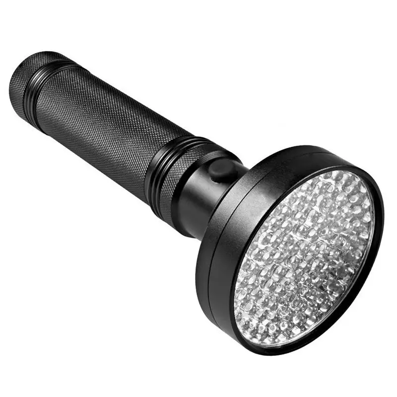 Промо акция! УФ Фонарик 100LED Ультрафиолетовый ручной Электрический фонарь