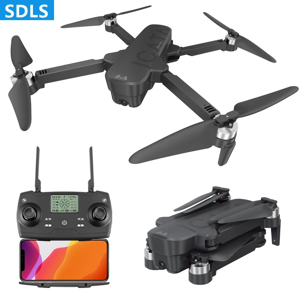  5G Foldable RC Drone With 4K Wifi Camera Brushless Motor Helicopter GPS Optical Flow Dual Positioni