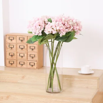 

Lanyun New Style Imitation Flowers Wedding Boquet Holder Model 3D Hydrangea Living Room Decoration Artificial Flower Decoration