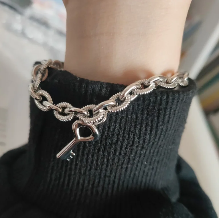 Pulsera de Drama coreano para mujer, brazalete de 6 estilos, joyería de alta calidad con el mismo diseño de MUN KA YOUNG