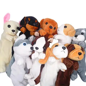 

1pc Large-capacity Pencil Bag Stationery Pencil Case Bag Office Plush Supplies Simulation Dog Stereo Puppy Stationery Stati C7T0