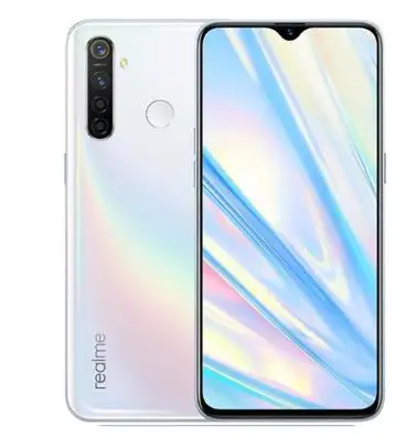 Белый Realme Q 6,3 ''ram 8 Гб rom 128 ГБ Восьмиядерный процессор Snapdragon 712AIE 48MP Quad camera мобильный телефон OPPO VOOC 20 Вт быстрое зарядное устройство мобильный телефон - Цвет: Белый