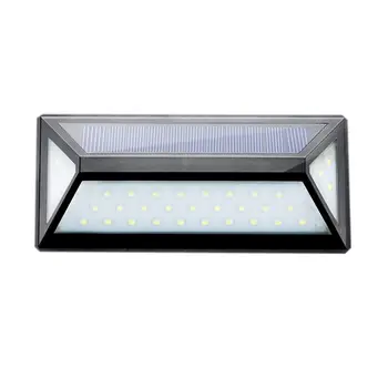 

Wear Resistant Solar LED Wall Lamp Energy Saving Multi-function Motion Sensor 3 Sides Waterproof IP65 Outdoor Garden Light