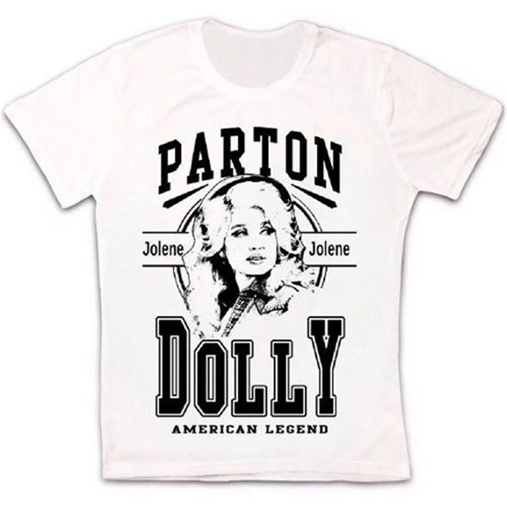 

American Legend Dolly Parton Illustration Retro Vintage Unisex T Shirt 995 Free Shipping Tops Tee Shirt