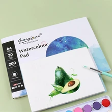 A5/a4/a3 acrílico aquarela livro imagem álbum desenho 200 gramas arte criação esboço livro pintura papel arte suprimentos