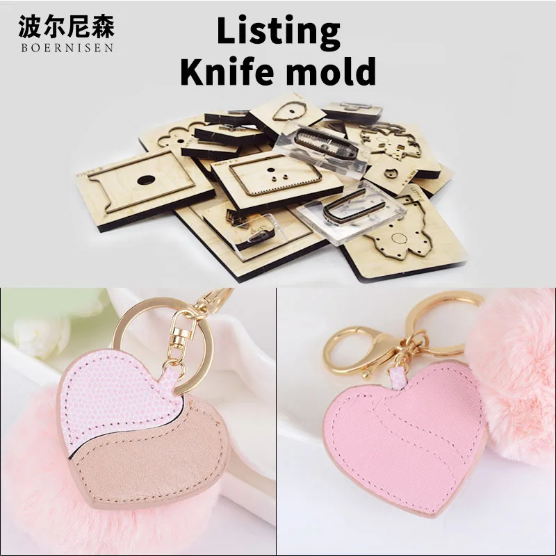 

Wooden Die Cutting Diy 2020 Heart shaped couple pendant ornament Dies Fille Scrapbooking Suitable For Die-cutting Machines