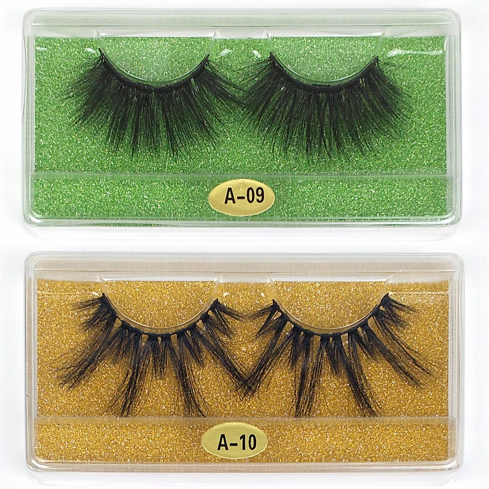Wholesale 25mm Lashes 100/300/500 Pairs False Eyelashes Thick Strip Mink Lashes Makeup Dramatic Long Mink Eyelashes In Bulk