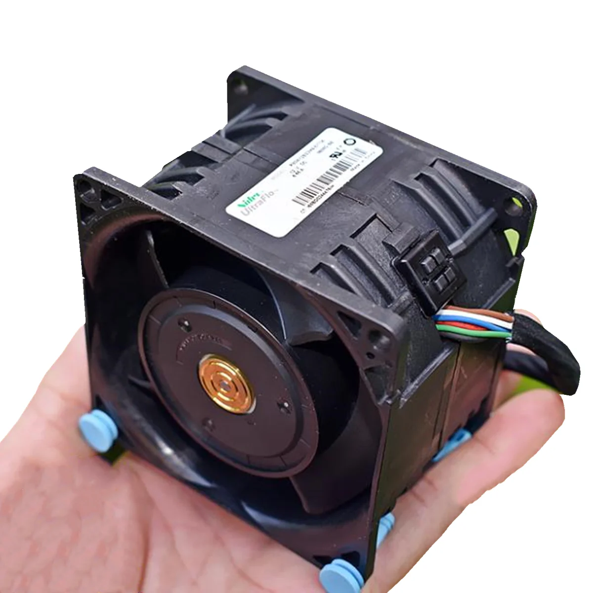 Японский Nidec 15900 об/мин 80 Вт DC12V 6.5A Мощность усилитель Сервер вентилятор