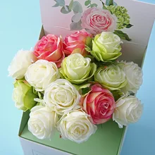 32 шт./упак. пластическая Ткань розы гелевая ручка школьные канцелярские принадлежности для девочек на свадебную вечеринку, день рождения, подарок на день матери, знак ручка