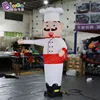 Free Shipping 2.5 meters inflatable chef air dancer for restaurant decoration / blow up waving chef air dancer balloons - toys 5