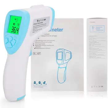 

Non-Contact Temperature Measurement Device Multi-Functional Digital Thermometer Infrared Forehead Termometer Tool
