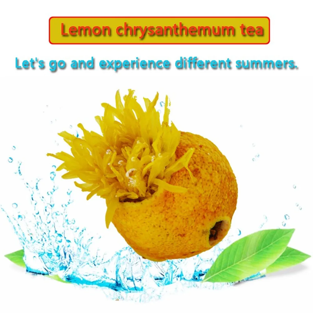 Лимонная Хризантема, чай в пакетиках, фруктовый чай, черный чай, цветочный чай, 250 г, багаж