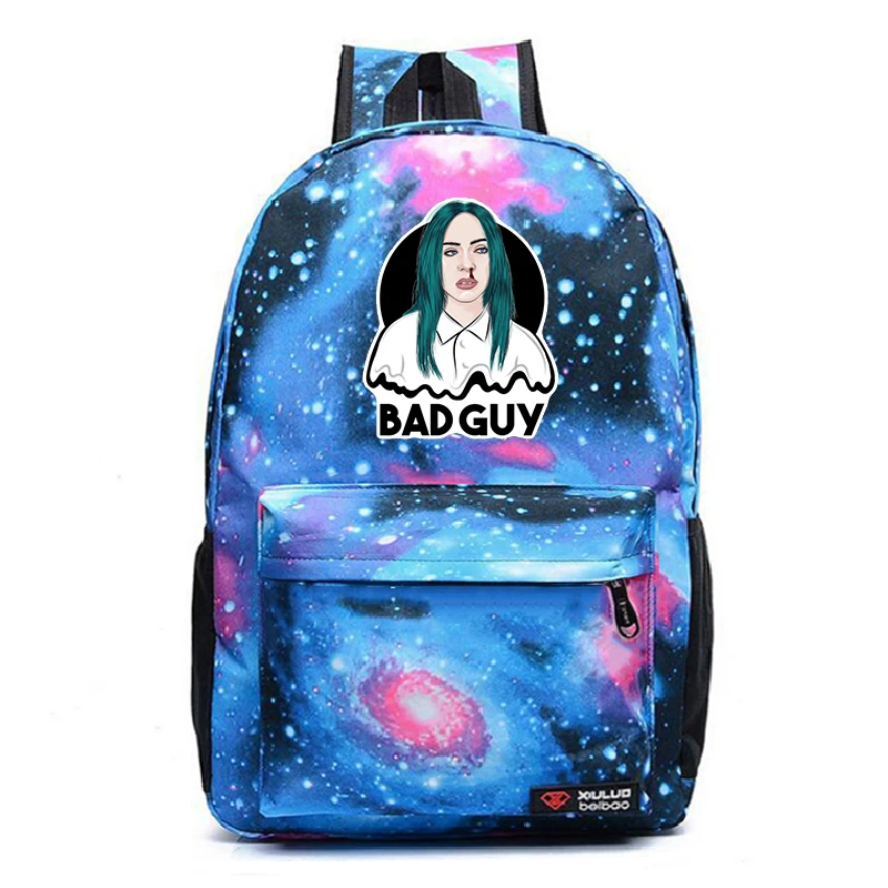 10 Billie Eilish рюкзак женский мочила для мальчиков студентов обратно в школу Леон сумка дети сумки для книг ежедневно мультфильм рюкзак для путешествий - Цвет: 10