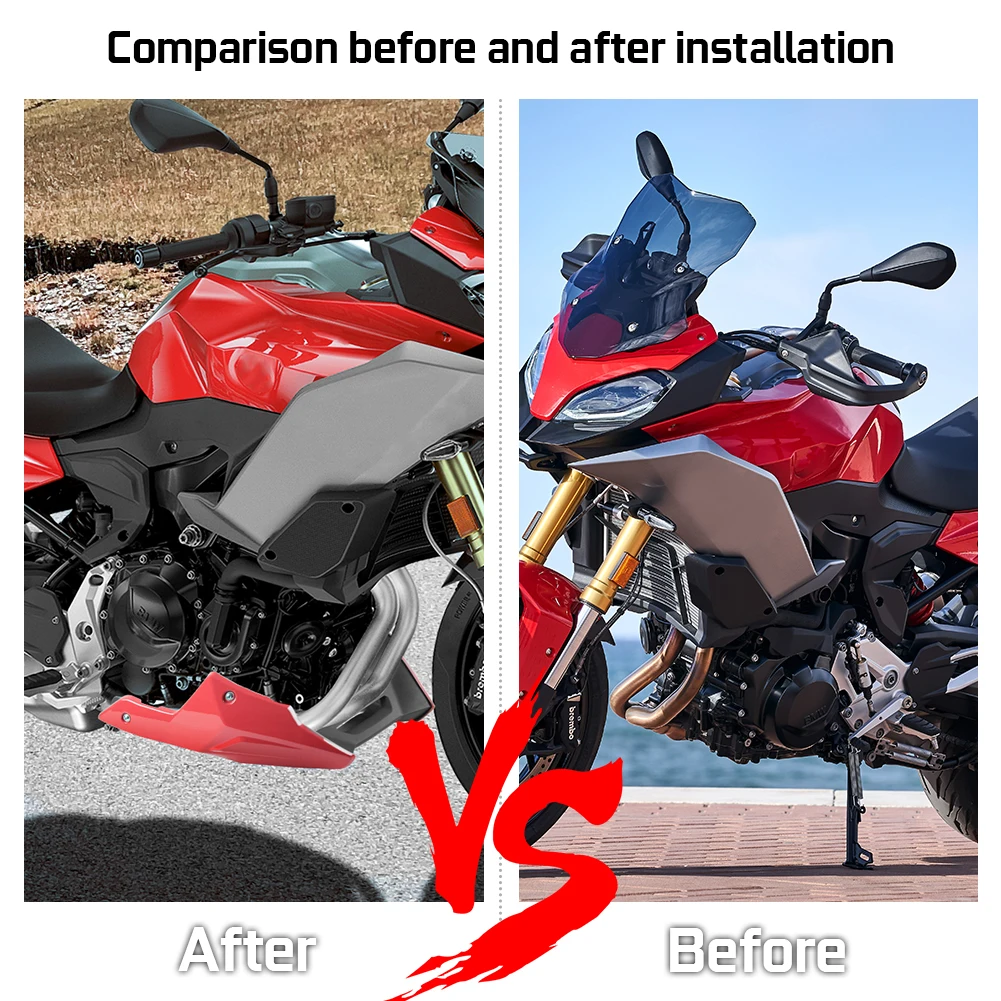 F900R/F900XR Belly Pan Protector - Lower Engine Guard For BMW Motorcycles