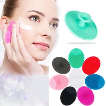 

2021 New Silicone Face Cleansing Brush Waterproof Facial Cleansing Tool Blackhead Remove Scrub Facial Skin Care Beauty Tool