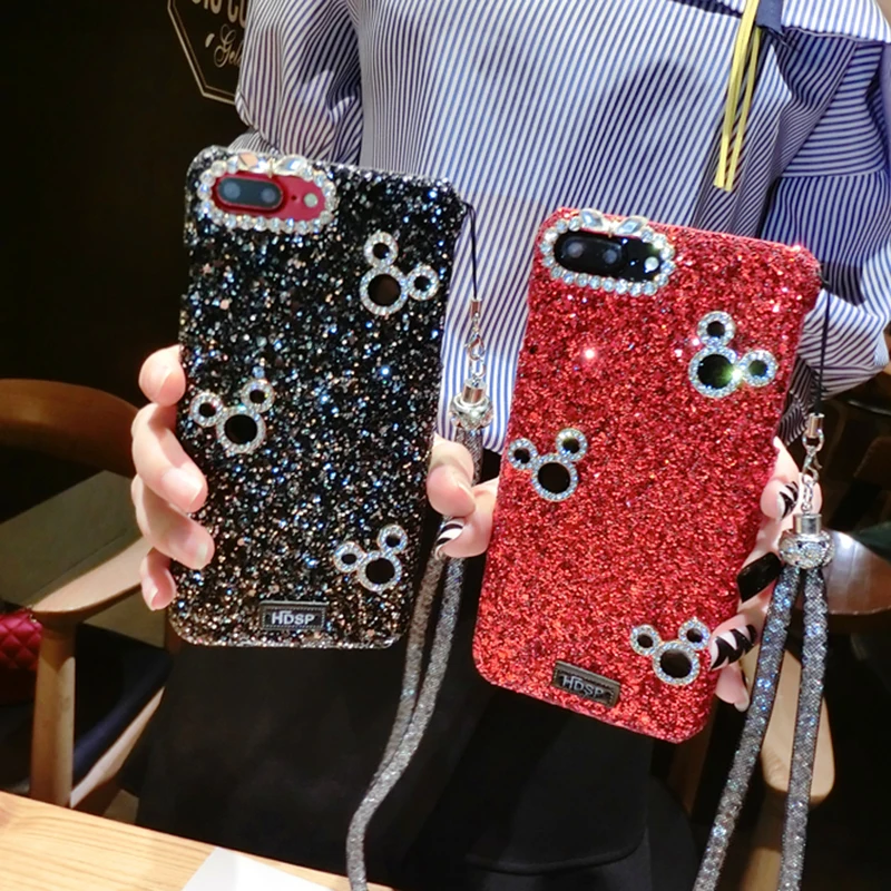Bling меховым бубоном, чехол со стразами и блестками для samsung Note 8 9 10 Plus чехол КРЫШКА ДЛЯ samsung S10 S9 S8 плюс A20 A30 A50 M10 M20 Coque