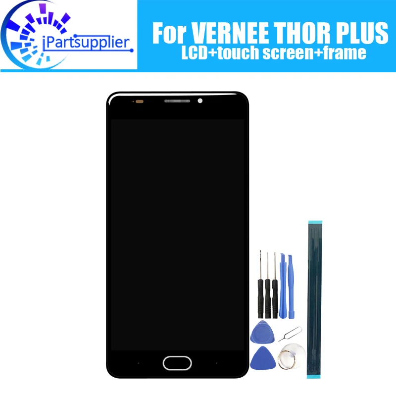 

Vernee THOR PLUS LCD Display+Touch Screen Digitizer+frame Assembly 100% Original New LCD+Touch Digitizer for THOR PLUS+Tools