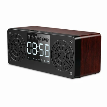 

Bluetooth Speaker Wireless Outdoor Stereo Bass USB/TF/FM Radio Alarm Clock