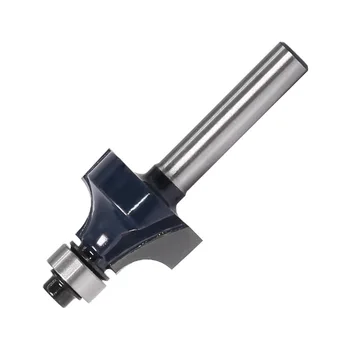 

3PCS 1/4inch Shank Radius Round Over Router Bits Woodworking Cutter Tools For Wood Line Cutting, Chamfering