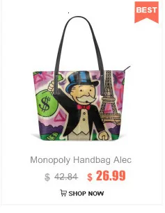 Monopoly Сумочка Алек Монополия в Париже топ-Ручка Сумки Печать Подростковая кожаная сумка-тоут модный шоппер женские широкие женские сумки