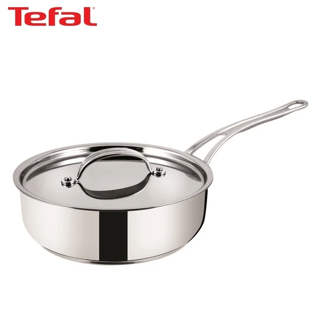 Saucepan with lid Tefal Jamie Oliver H8033244 24 cm Tableware Cooking  Induction cooker cookware Utensils Nonstick