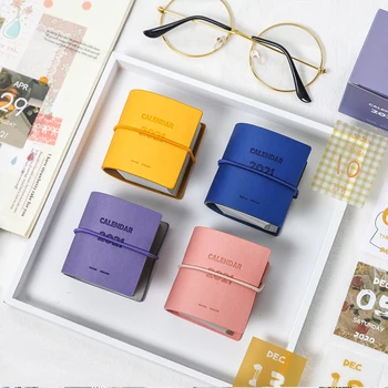 

457 Sheets 2021 Chao Chao Mu Mu Series Mini Calendar Simple Cute Student Learning Decoration Desk Calendar Office Supplies