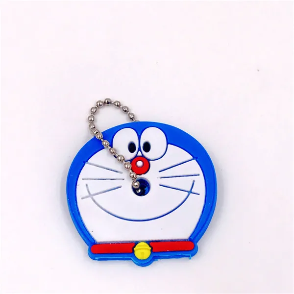 1 шт. Doraemon Minnie брелок силиконовый прекрасный брелок для ключей подарок для женщин детский ключ крышка сумка украшения Подвески