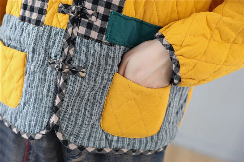 Max LuLu зимние модные корейские женские панк стеганые пальто женские Лоскутные клетчатые куртки повседневные Утепленные зимние парки в полоску