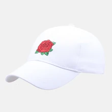 Женская бейсбольная Кепка с вышивкой, весенне-летняя солнцезащитная Кепка с розами, модная бейсбольная кепка для девочек, Спортивная Кепка, Кепка в стиле хип-хоп