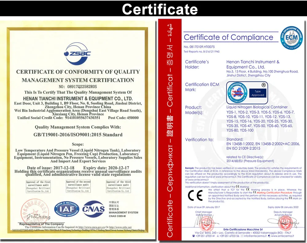 30 Liter Liquid Nitrogen Dewar Cryogenic Bull Sperm Semen Storage Dewar 30L Flask