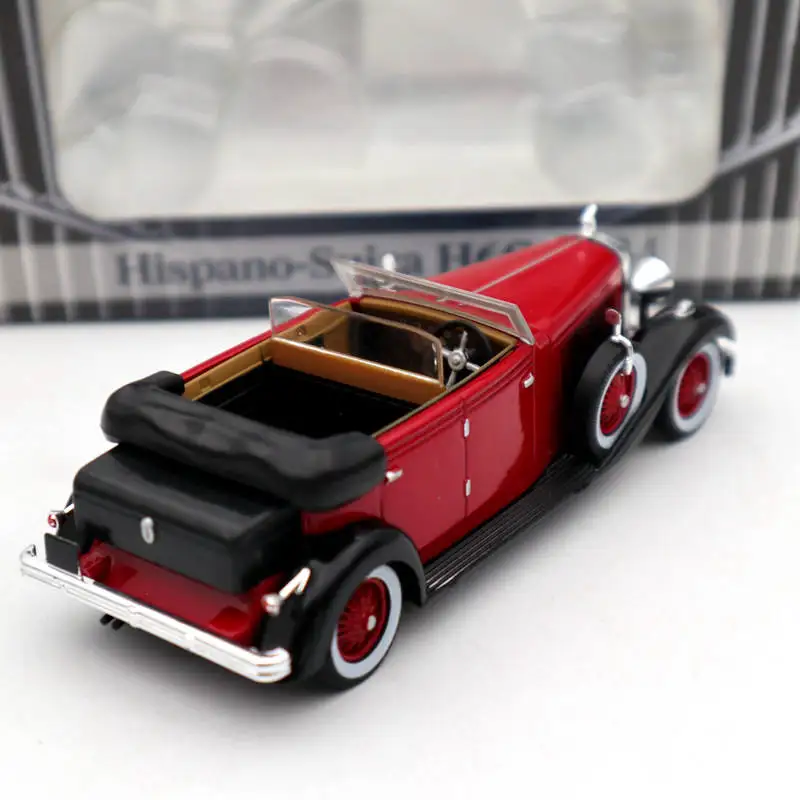 Автомобили эпоки 1/43 Hispano Suiza H6C 1934 литые модели классических автомобилей