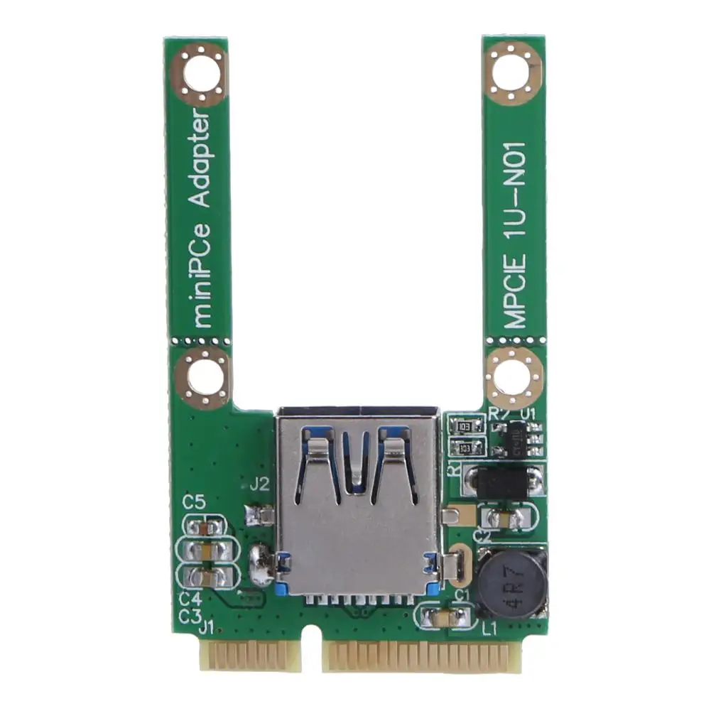 Mini PCI-E a USB 3,0, adaptador de tarjeta de expansión Express, portátil, PCI Express, PCIe a USB 3,0, adaptador de tarjeta elevadora para PC