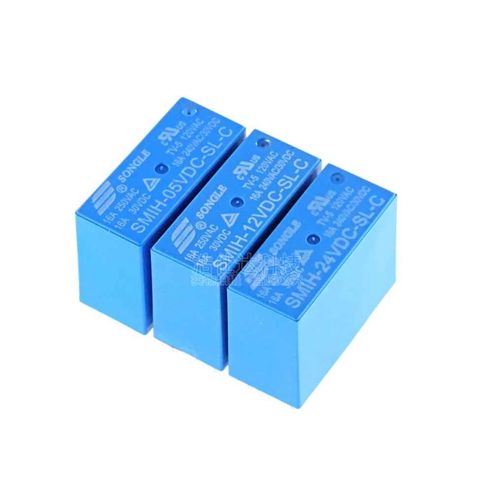 10 шт./лот реле мощности Φ 5V 12V 24V 16A 8PIN набор преобразования|power relay|5v 12v relaypower relay 5v |