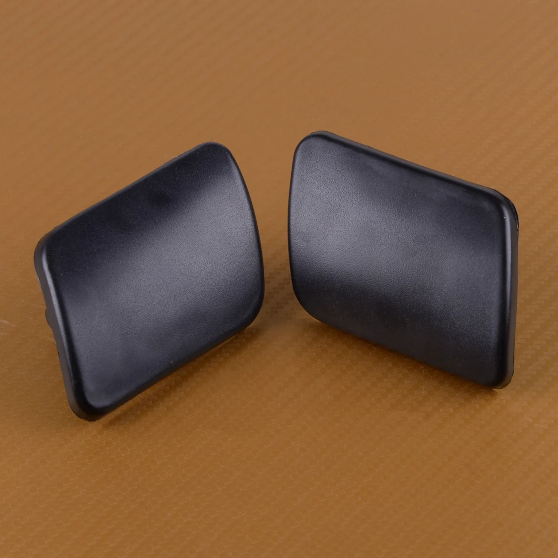 

CITALL 2PCS Plastic Car Headlight Washer Nozzle Cover Cap Fit for VW Golf 4 IV Mk4 1998 1999 2000 2001 2002 2003 2004 2005 2006