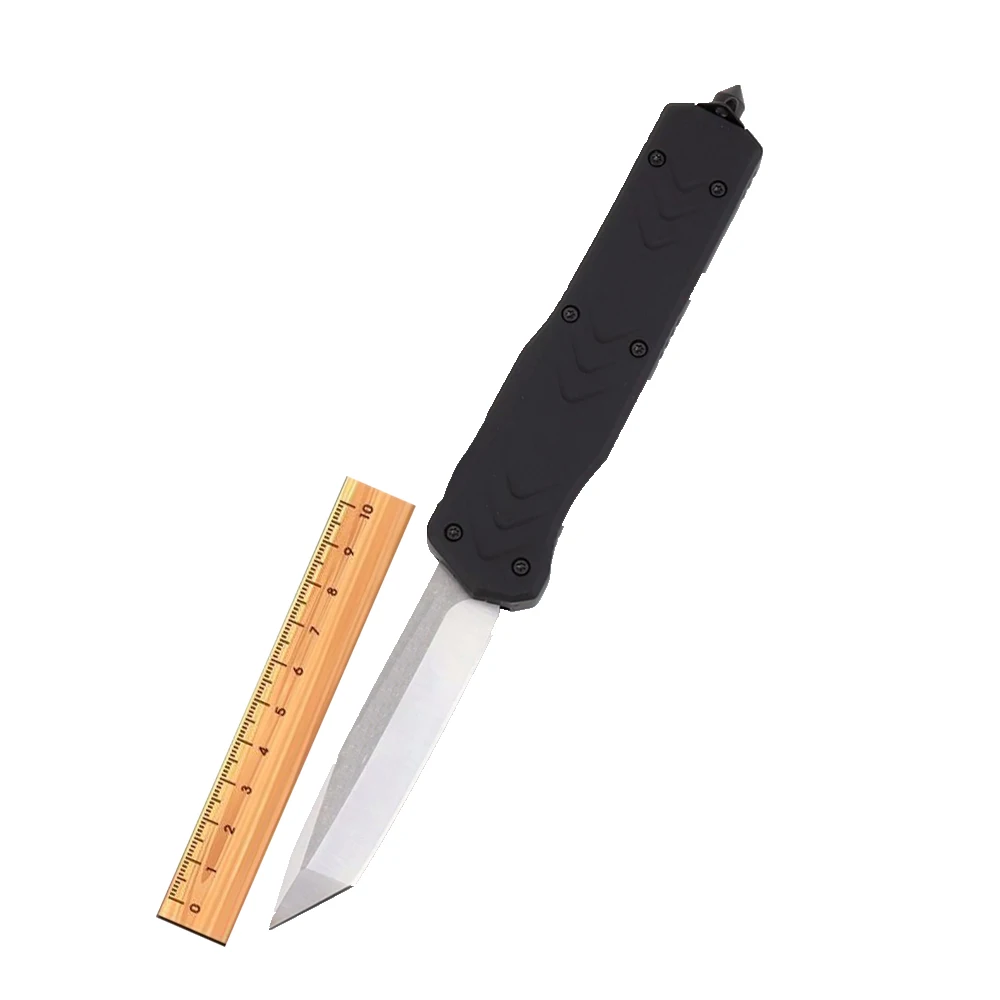 OTF Double Action Safety Knife Camping outdoor folding Knives hunting survival tactics EDC rescue portable tools Men's Gift OEM