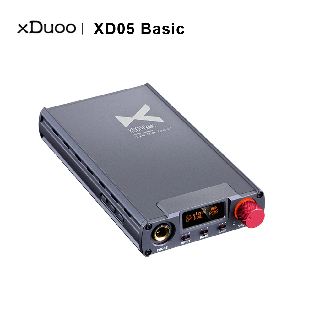 Xduoo Xd05 Basic Headphone Amplifier Es9018k2m 500mw Output Hd Digital