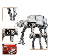 Blocs de construction de maquettes blindées AT-AT de la série StarWars, 05050 1157 pièces, compatibles avec
