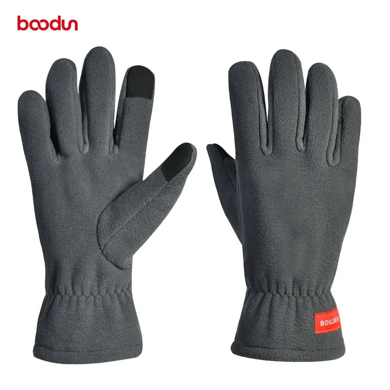 Snowboard Gloves Boodun Women Touch-Screen Ski Skiing Warm Windproof Outdoor Fleece Running